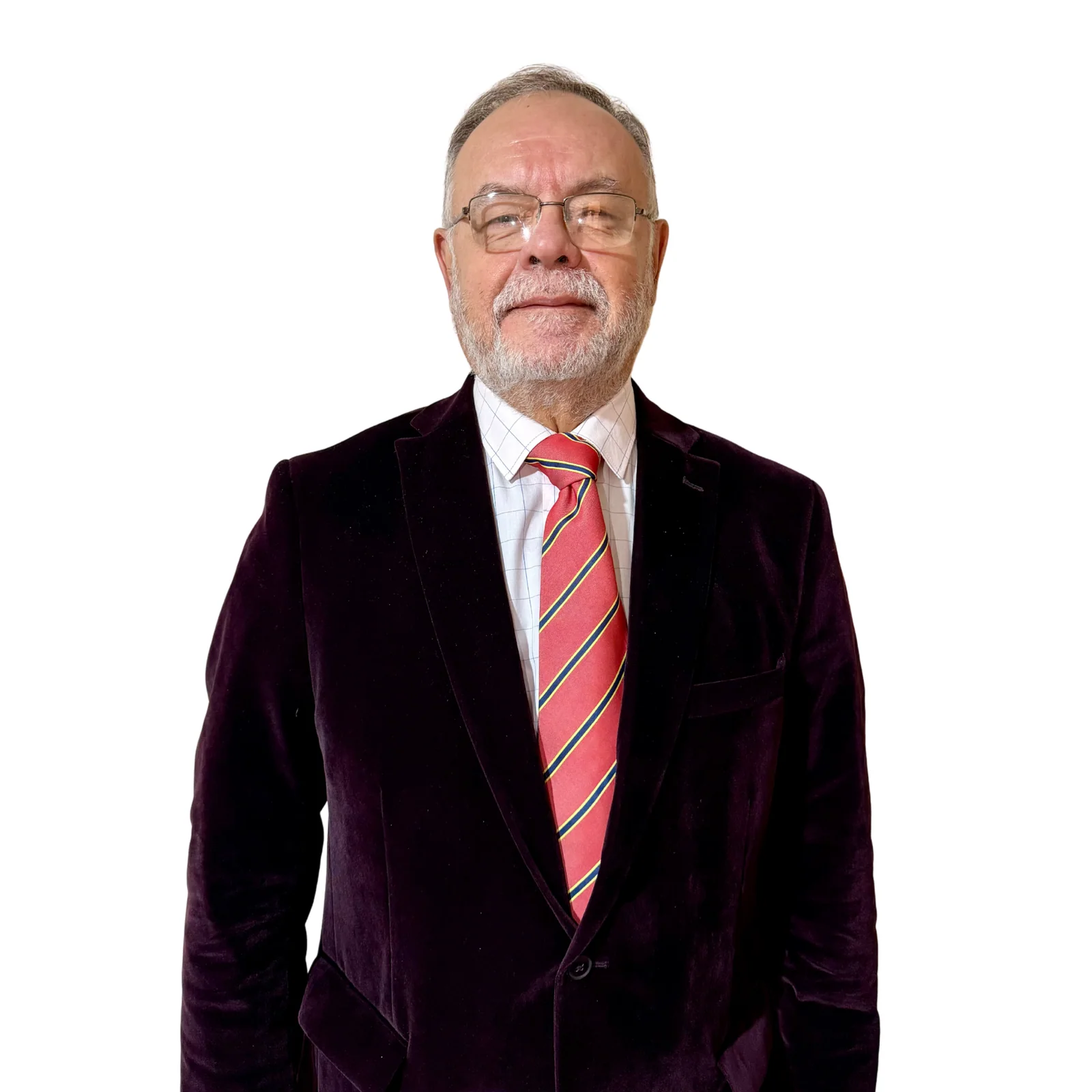 Retrato profesional del Dr. Luis F. Recalde León